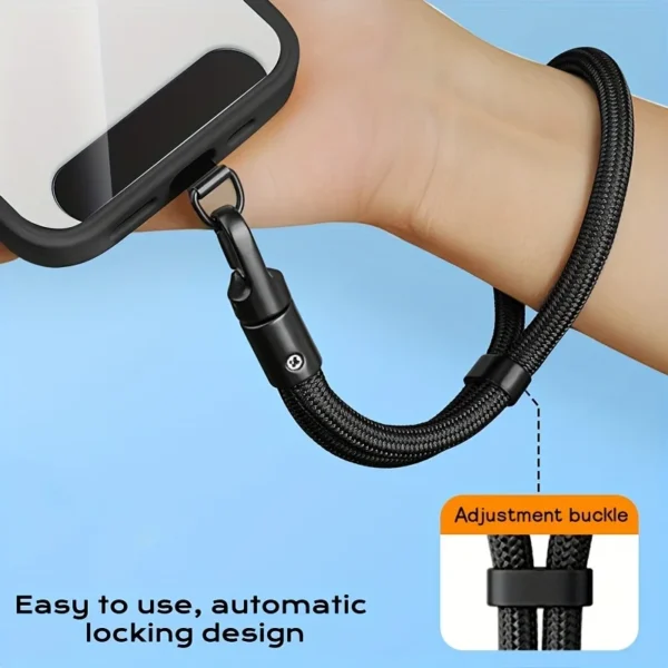 Anti-theft/ Non-Drop Twisty Strap - Adjustable Phone Strap Clip Holder for All Phones Cases