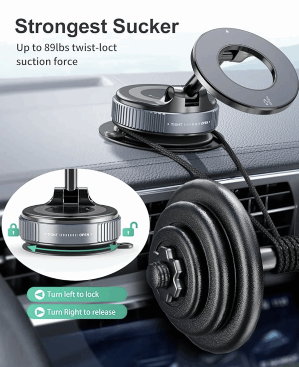 Screenshot 2025-10-23 at 15.29.54 Car Phone Holder 360 Rotation Foldable Super Strong Magnet --Easy fit on