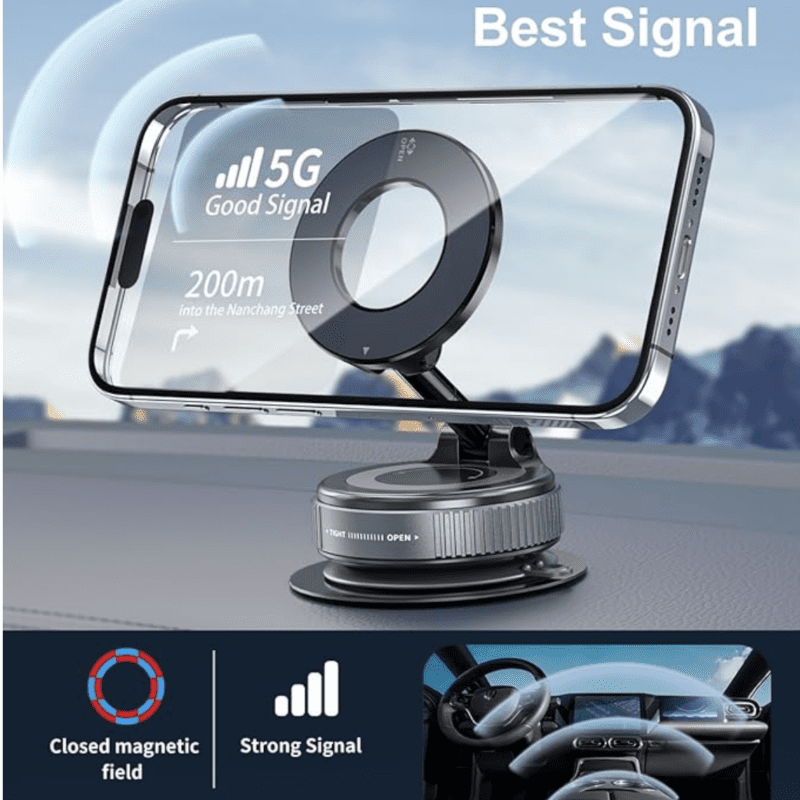 Screenshot 2025-10-23 at 15.30.26 Car Phone Holder 360 Rotation Foldable Super Strong Magnet --Easy fit on